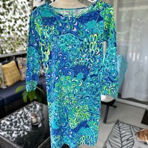 Lilly Pulitzer Vibrant Blue and Green